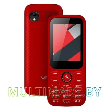 Мобильный телефон Vertex D555 (красный)
